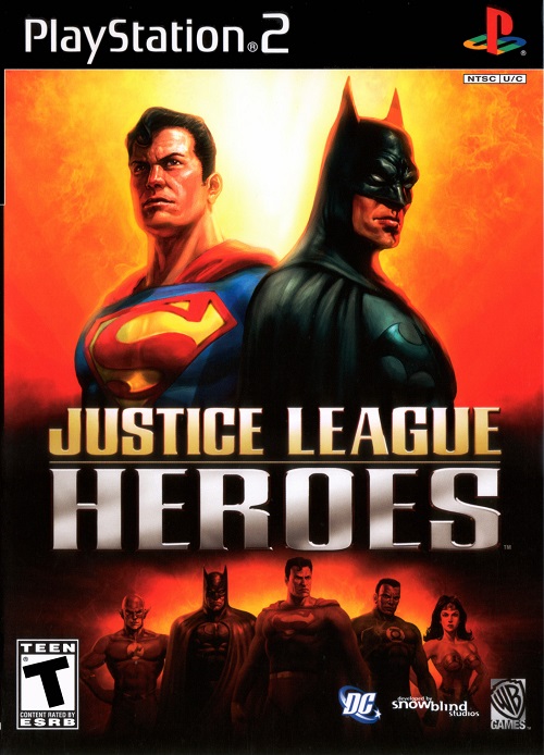 Justice League - Heroes - PS2 PTBR