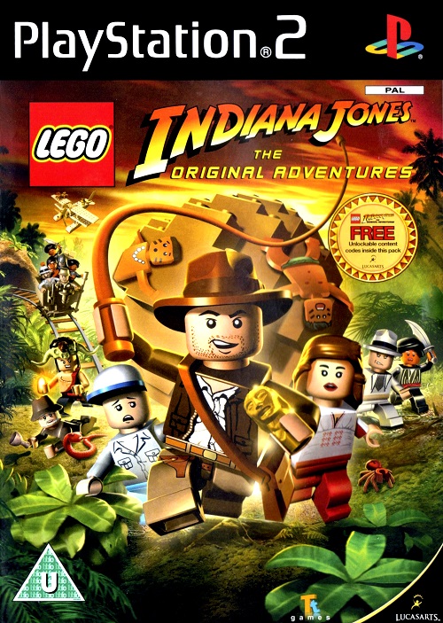 LEGO Indiana Jones - PS2 PTBR