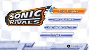 Sonic Rivals - PSP PTBR