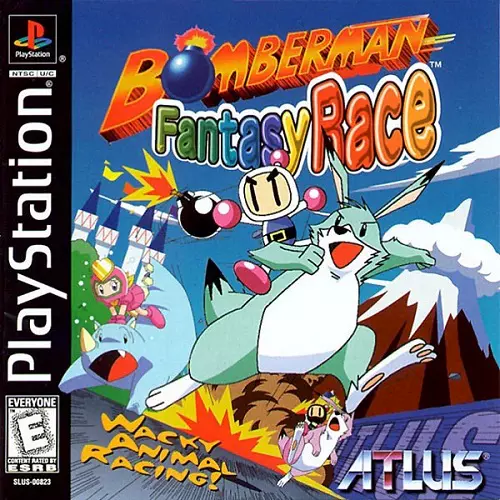 Bomberman Fantasy Race PS1 PTBR
