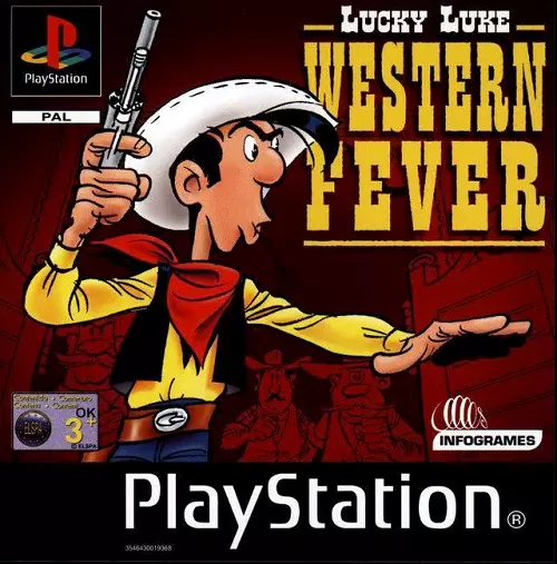 Lucky Luke - Western Fever - PS1 PTBR