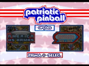 Patriotic Pinball PS1 PTBR