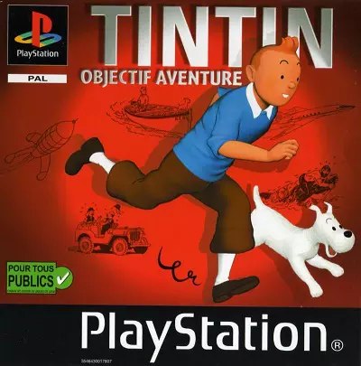 Tintin – Destination Adventure - PS1 PTBR