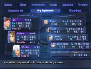 Xenosaga Episode II Jenseits von Gut und Böse - PS2 PTBR