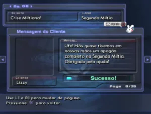 Xenosaga Episode II Jenseits von Gut und Böse - PS2 PTBR