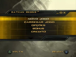 Batman Begins PS2 PTBR