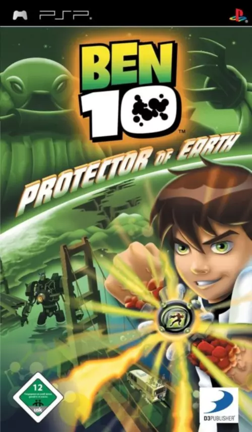 Ben 10 - Protector Of Earth - PSP PTBR