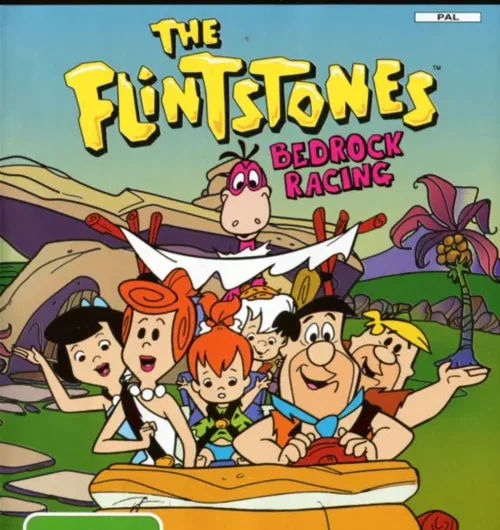 The Flintstones Bedrock Racing-ptbr-ps2