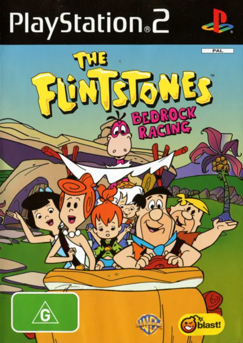 The Flintstones Bedrock Racing-ptbr-ps2