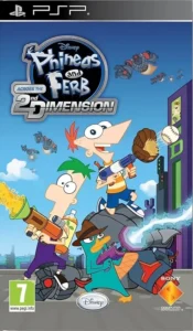 Disney Phineas and Ferb - Across the 2nd Dimension-PTBR-PSP
