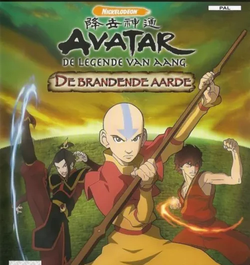 Avatar The Last Airbender - The Burning Earth PTBR PS2