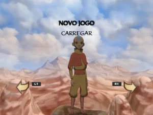 Avatar - The Legend of Aang - The Burning Earth PTBR PS2 (1)