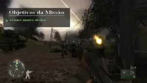 Call of Duty 2 Big Red One PTBR PS2 (3)