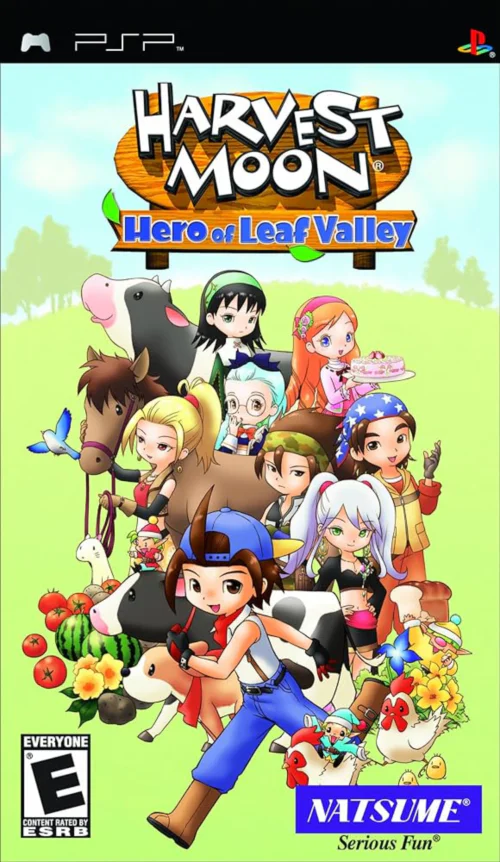 Harvest Moon Hero of Leaf Valley PTBR PSP